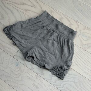 Ardene Green  Lace Trim Women's Shorts